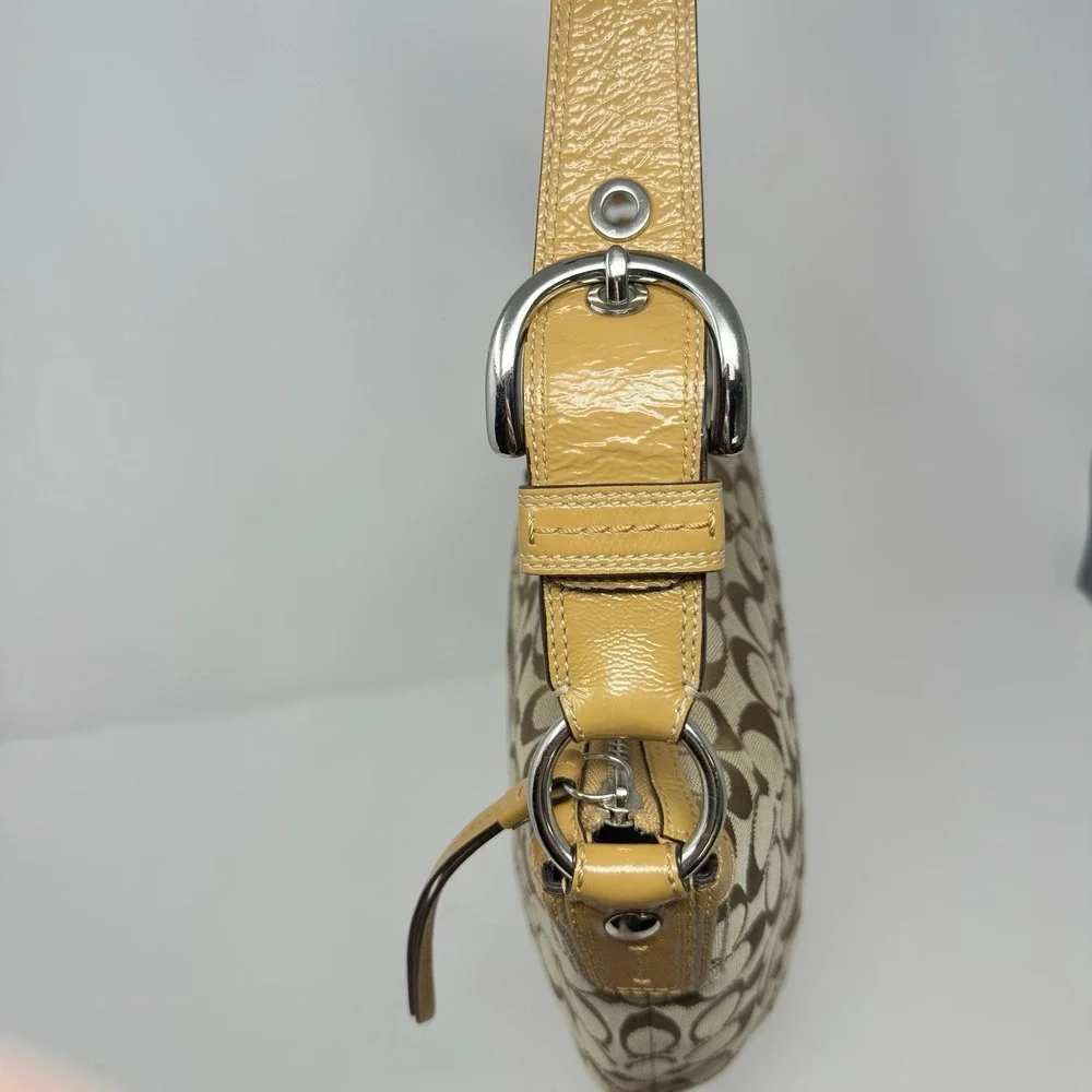 Coach signature hobo
